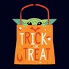 Men's Star Wars The Mandalorian Halloween Grogu Trick or Treat Bag T-Shirt - 2 of 4