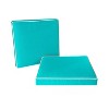 Home Fashions International 2pc 18"x19" O'Linen Deluxe Outdoor Seat Cushion Set - 2 of 4
