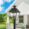 Livex Lighting Wentworth 4 - Light Post Light in  Charcoal - 2 of 4