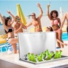 coucheta Stainless Steel Drop in Ice Chest - Commercial Ice Bin for Outdoor Kitchen Ice Bar & Cold Beverages - 3 of 4