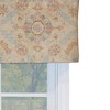 RLF Home Chavin Tailored Window Treatment Premium Quality Valance 3" Rod Pocket 50" x 14" Multi Powder - image 2 of 3