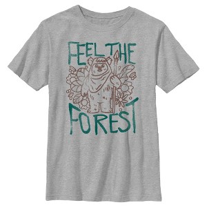Boy's Star Wars: Return of the Jedi Feel the Forest T-Shirt - 1 of 4