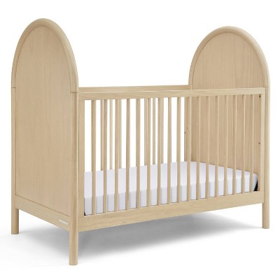Delta Children Vivi 4-in-1 Convertible Crib - Greenguard Gold Certified - Natural Sandstone
