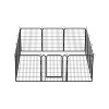 Racxily Heavy Duty Metal Playpen with Door, 31.7"H Dog Fence Pet Exercise Pen for Outdoor, Indoor - 3 of 4
