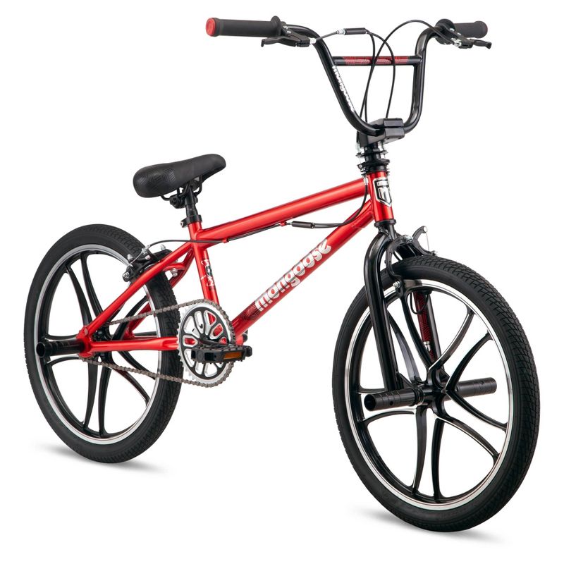 Mongoose Index Mag 20&#34; Kids&#39; Freestyle Bike - Red, 1 of 23