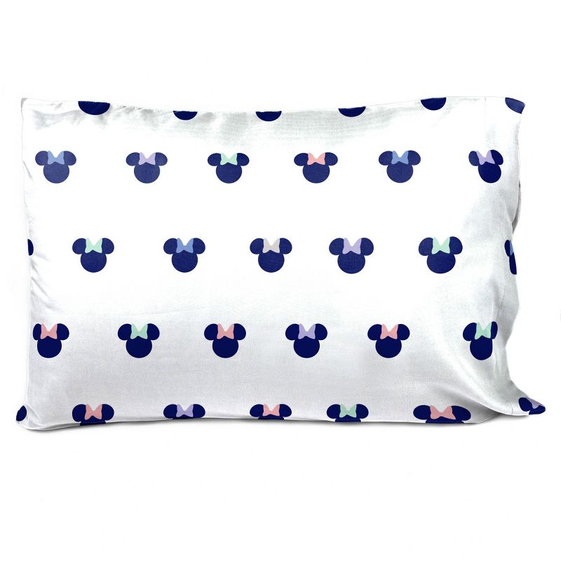 Saturday Park Disney Minnie Mouse Dreaming of Dots 100% Organic Cotton Pillowcase, 1 of 8