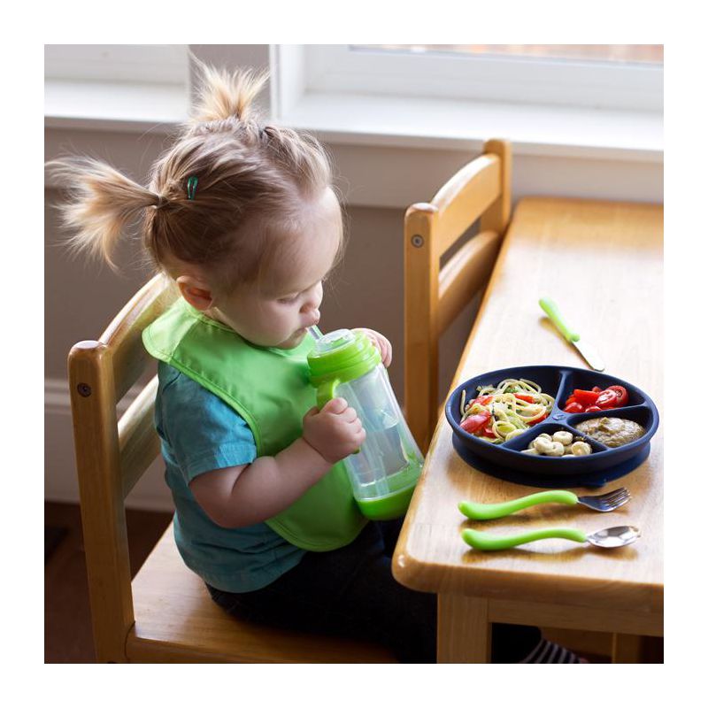Green Sprouts Snap & Go  Easy-wear Bib (6 pack), 3 of 4