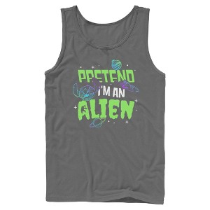 Mens Lilo & Stitch Pretend I'm An Alien Tank Top - 1 of 4