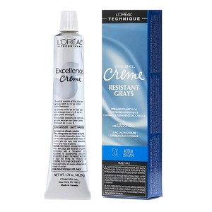 L'Oreal Technique EXCELLENCE CREME GRAY COVERAGE Loreal Permanent Haircolor Dye Hair Color - 1 of 2