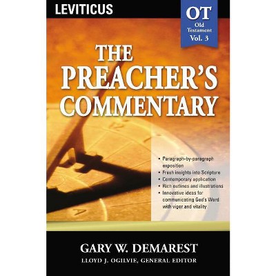 The Preacher's Commentary - Vol. 03: Leviticus - by  Gary W Demarest (Paperback)