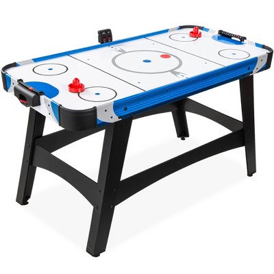 Best Choice Products 58in Mid-Size Air Hockey Table for Game Room w/ 2 Pucks, 2 Pushers, LED Score Board, 12V Motor