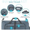 Hachikiko Foldable Travel Duffle Bag - 65L/85L/115L with Shoes Compartment, Overnight Bag for Women & Men - 3 of 4