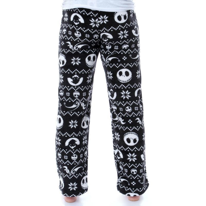 The Nightmare Before Christmas Jack Skellington Plush Pajama Pants, 4 of 5