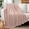PAVILIA Plush Knit Throw Blanket for Couch Sofa Bed, Super Soft Fluffy Fuzzy Lightweight Warm Cozy All Season - 3 of 4