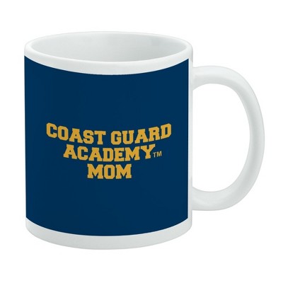 U.S. Coast Guard Academy Bears Mom Ceramic Coffee Mug Novelty Gift Mugs for Coffee Tea and Hot Drinks 11oz White