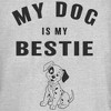 Juniors Womens One Hundred and One Dalmatians My Dog is my Bestie T-Shirt - 2 of 4