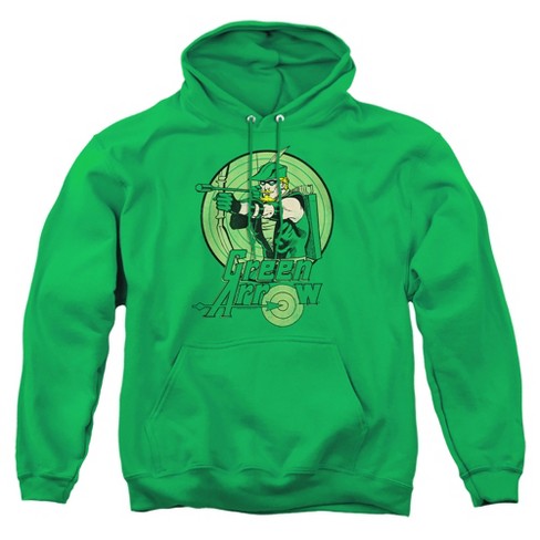 Green arrow hoodies hotsell