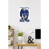 Trends International NFL New York Giants - Malik Nabers 25 Framed Wall Poster Prints - 2 of 4
