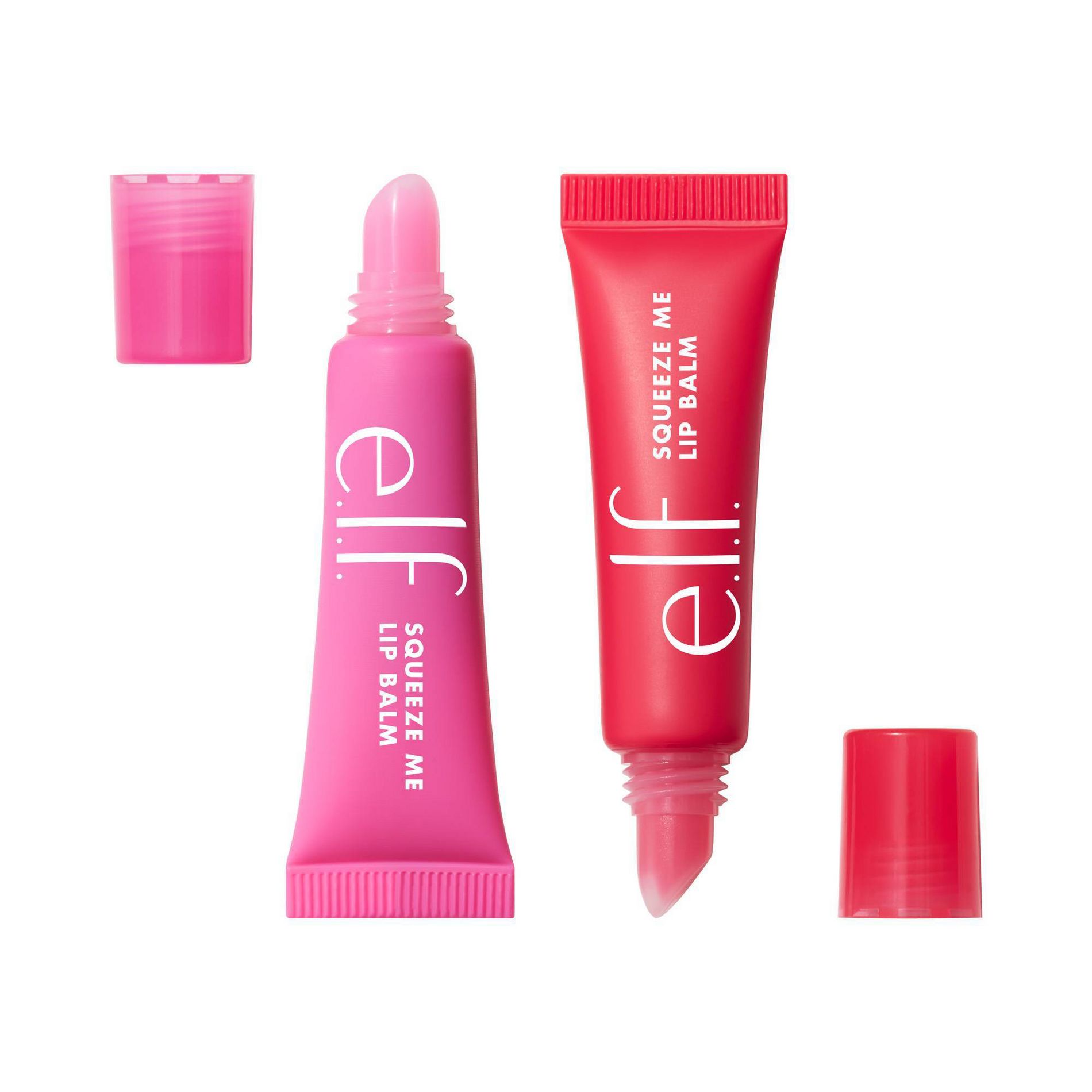 e.l.f. Squeeze Me More Lip Balm Duo - Cherry & Bubblegum - 2ct