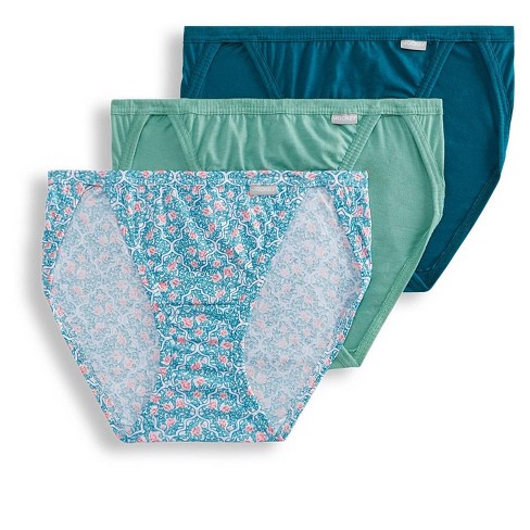 Jockey® Elance® Women's Bikini Panty - 3 pk - Heather Blue/Deep