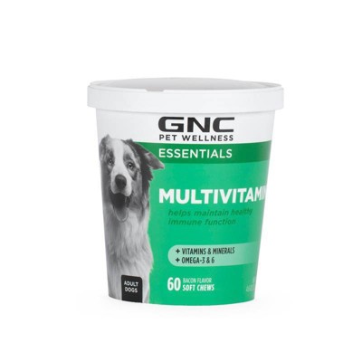 GNC Essential Multivitamin Dog Soft Chews - 60ct