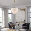 Livex Lighting Gladstone 4 - Light Pendant in  Antique Brass - 2 of 4