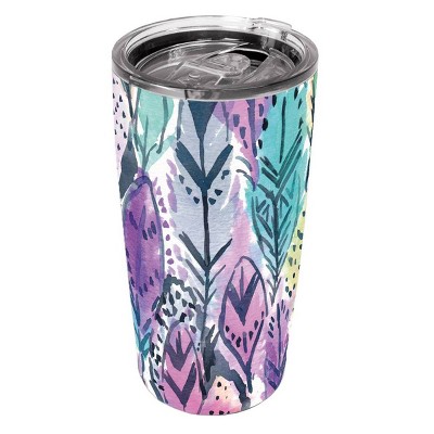 Artisan 20oz Stainless Steel Tumbler - Radiant Feathers