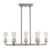 Craftmade Lighting Randolph 8 - Light Island Pendant Light in  Flat Black/Brushed Polished Nickel - 2 of 2