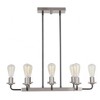 Craftmade Lighting Randolph 8 - Light Island Pendant Light in  Flat Black/Brushed Polished Nickel - image 2 of 2