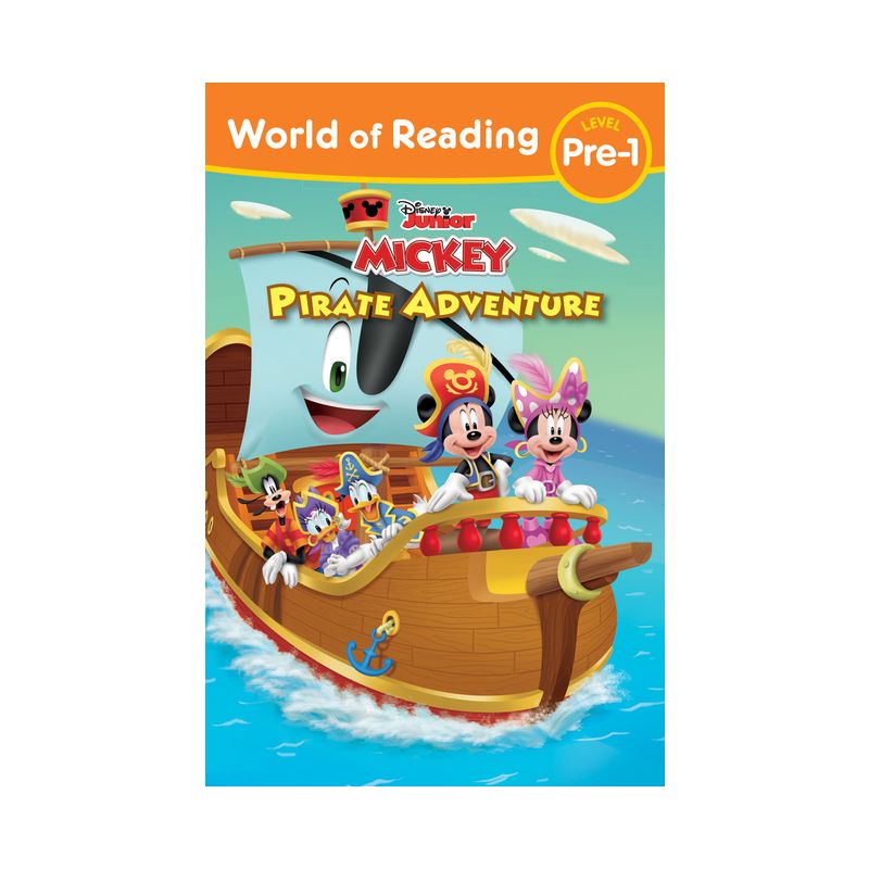 Mickey Mouse Funhouse: World of Reading: Pirate Adventure - by  Disney Books (Paperback), 1 of 2