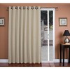 Tacoma Double Black Out Grommet Patio Panel w/Wand - 4 of 4