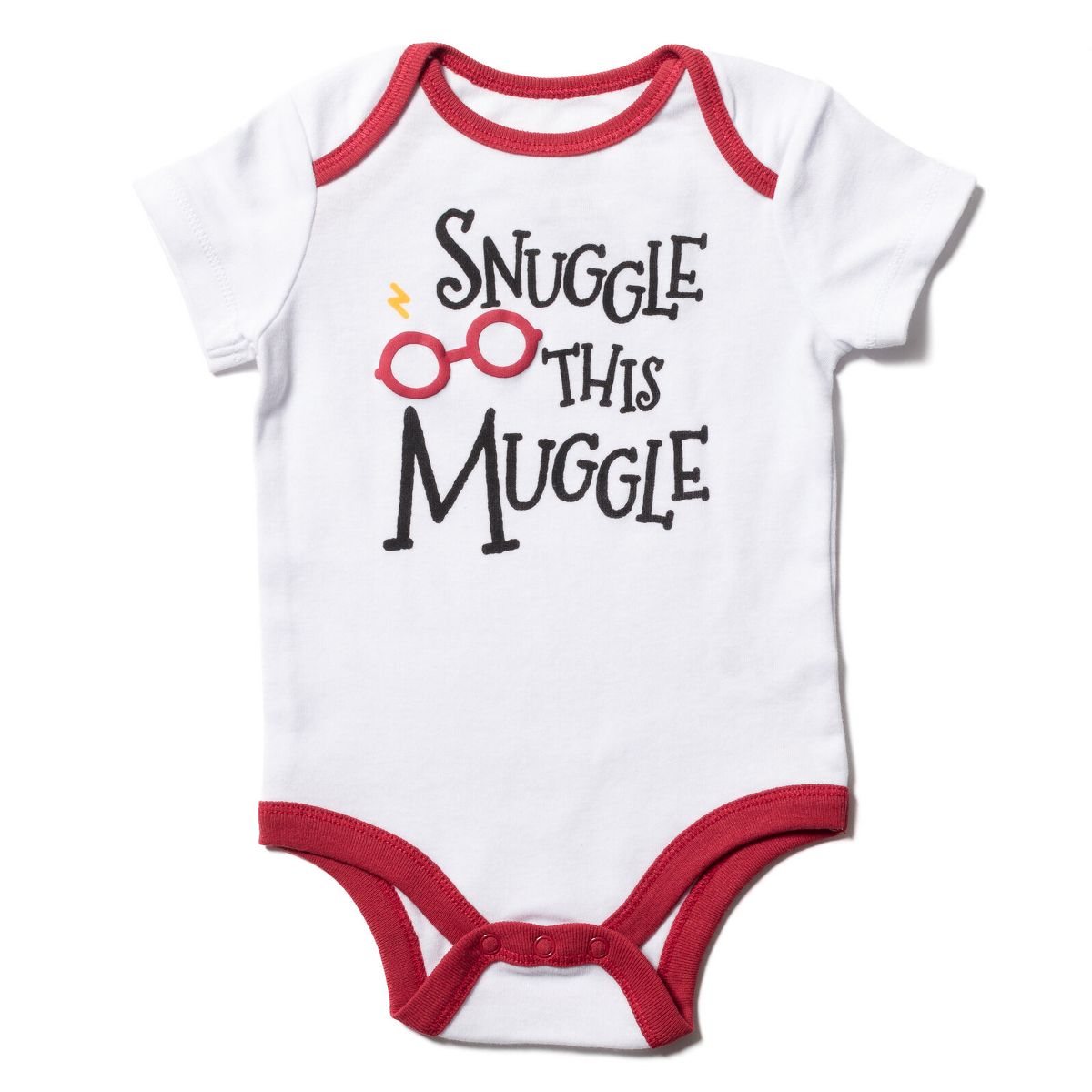 Harry Potter Baby Bodysuit Pants and Hat 3 Piece Outfit Set Newborn to Infant - thumbnail 2