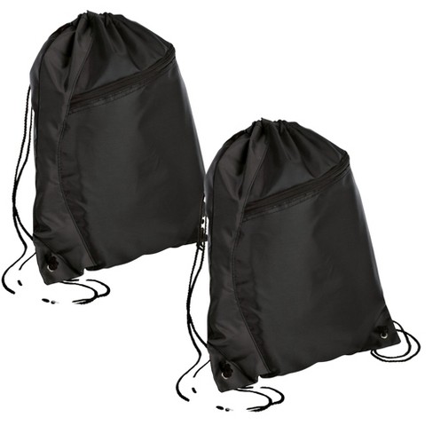 Port Authority Colorblock Cinch Pack (2 Pack) - Black/black : Target