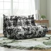 SYFERLORY Armless 2-Seat Togo Two Seater Large Bean Bag Sofa - 3 of 4