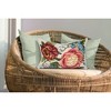 Liora Manne Marina Garden Indoor/Outdoor Pillow.. - 3 of 4