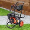 VEVOR Gas Pressure Washer, 3400 PSI 2.6 GPM, Gas Powered Pressure Washer with Aluminum Pump, Spray Gun and Extension Wand, Black - 2 of 4