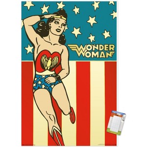 Trends International DC Comics - Wonder Woman - VIntage Unframed Wall Poster Prints - 1 of 4