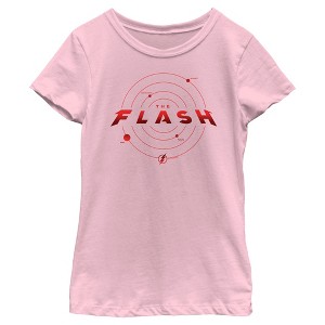 Girl's The Flash Multiverse Logo T-Shirt - 1 of 4