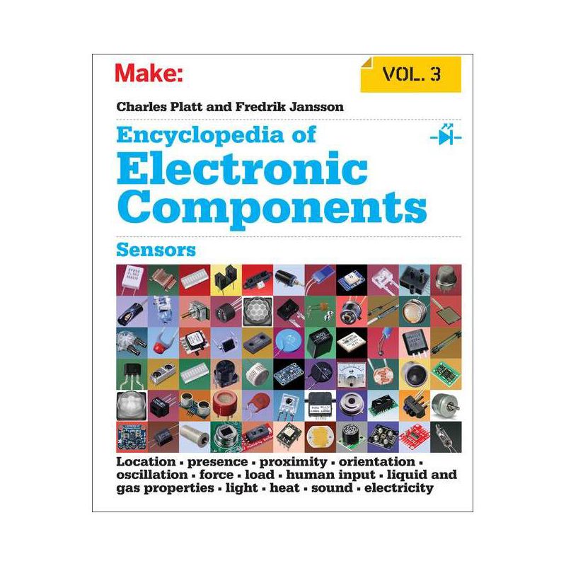 Encyclopedia of Electronic Components, Volume 3 - by  Charles Platt (Paperback), 1 of 2