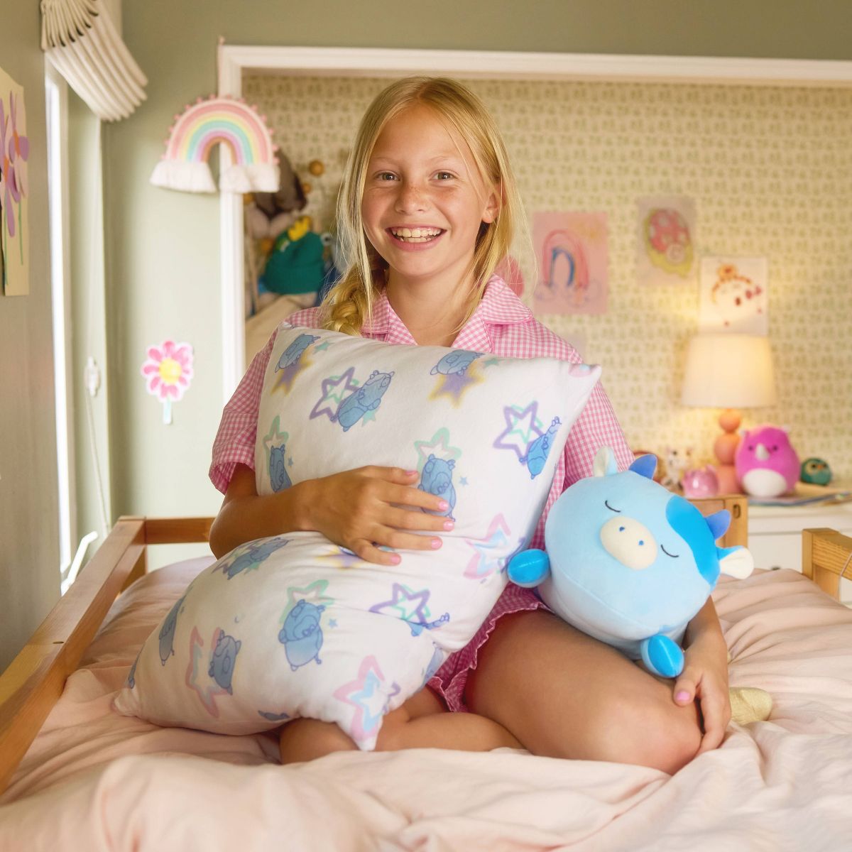 SquishPillow Kids Pillow and Plush Set Rutanya - thumbnail 3