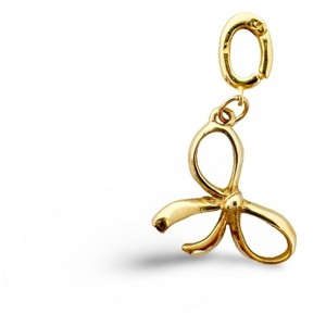 14k Gold Plated Charm - Bow | ETHICGOODS - 1 of 4