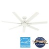 Hunter Fan 60" Downtown Damp Rated Ceiling Fan and Wall Control Matte White - 3 of 4