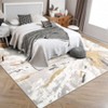 Coucheta Washable Modern Abstract Area Rug, Indoor Non-Slip Large Carpet for Living Room, Bedroom, Dining Room, Home Office & Nursery - 3 of 4
