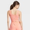 Women's Cut Out Brami - Colsie™ Pink - 2 of 4