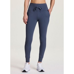 Avalanche Women's Buttery Soft Squat Proof Jogger-Style Full Length Legging with Drawstring Waist - 1 of 4