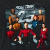 Women's Star Trek 25Th Anniversary Crew Loose T-Shirt Black - 2 of 4
