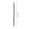 Unique Bargains Faux Pearl Handbag Strap Black 1 Pc - 2 of 4