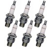 Champion 6 Pack of Genuine OEM (827S) Spark Plugs - L76V-6PK - 3 of 3
