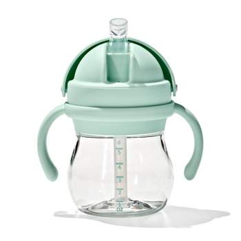 OXO Tot 6oz Transitions Straw Cup with Removable Handle - Opal