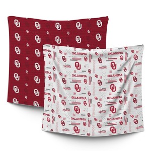 NCAA Oklahoma Sooners Home & Away Baby Blanket - 2pk - 1 of 1